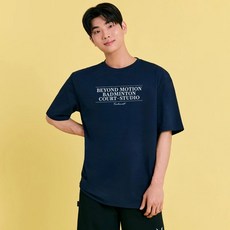 테크니스트 배드민턴 데일리 오버핏 스포츠 반팔 티셔츠 TNT66028