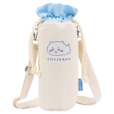 LiLFANT Chiikawa 刺繡肩帶保溫保冷水瓶袋, 混色, 1個