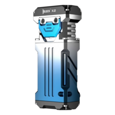 Wuben X2 2500流明 146米射程 高亮泛光EDC手電筒 中白光, 漸層藍, 1個