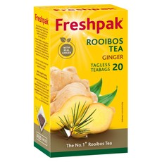 Freshpak 生薑風味 南非國寶茶 博士茶, 2g, 1套, 20個裝
