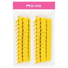 유니아트 호루라기 48p, 노랑, 1개
