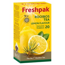 Freshpak 檸檬風味 南非國寶茶 博士茶, 2.5g, 1套, 20個裝