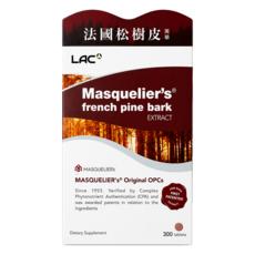 LAC 利維喜 Taut LAC 松樹皮菁華食品錠, 1個, 300顆