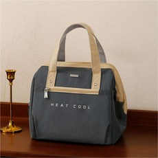 Design Reflex 保溫保冷副食品便當袋, 灰色, 1個