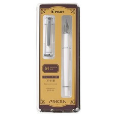 PILOT 百樂 PRERA NEW Brixter 鋼筆, M, 米白色