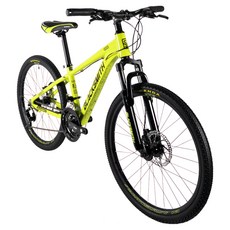 블랙스미스자전거 블랙스미스 6S 페트론 24 MTB 알루미늄 디스크브레이크 13.21kg 135~155cm 방문설치, 6s 페트론 24 네온그린, 1개, 네온그린, 160cm