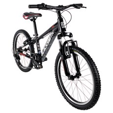 블랙스미스자전거 블랙스미스 6S 페트론 20 MTB 알루미늄 림브레이크 11.07kg 115~135cm 방문설치, 6s 페트론 20 블랙/레드, 1개, 블랙레드, 145cm
