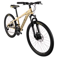 블랙스미스자전거 블랙스미스 6S 페트론 24 MTB 알루미늄 디스크브레이크 13.21kg 135~155cm 방문설치, 베이지, 61cm(24인치)