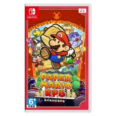 Nintendo 任天堂 SWITCH 台灣公司貨 紙片瑪利歐, RPG 中文版