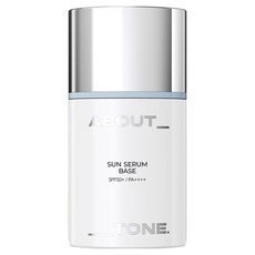 AboutTone 防曬精華基底 無色 SPF50+ PA++++, 1個, 30ml