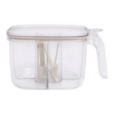 HOLA 和樂家居 4合1調味盒附匙, 1個, 700ml