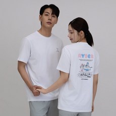 RYDER 배드민턴 코튼라이크 오버핏 반팔티 2026RC-14