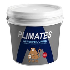 PLIMATES 金絲猴 加纖型單液彈泥 CM28, 水泥色, 15kg, 1個