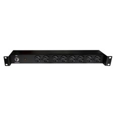 PowerSync 群加 20A基本型機架電源排插 8孔 TE8F0030, 黑色, 1個, 3m