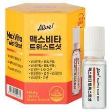 Alive Maxvita Twist Shot 145.6g, 1個, 7冊