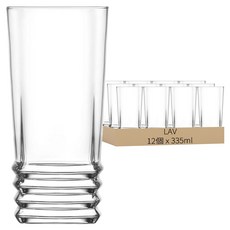 LAV HORECA 賽維亞細緻長飲杯 335ml, 12個