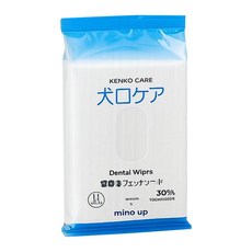 KENKO CARE 犬用牙齒擦拭片 30張, 1個, 1個裝