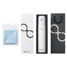 中保防災科技 家庭防護組 附提袋 滅火噴霧(純淨白) + 防焰束口袋(晨空藍), 1套, 450ml