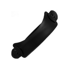 LM Products 復古肩墊吉他背帶 黑色 LS-322L BK, 1個