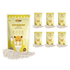 미니쇼 햄스터 목욕모래 레몬향 MS-026, 500g, 7개