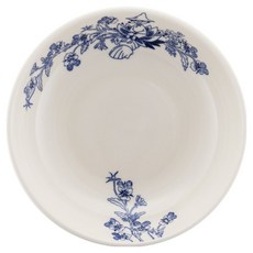 Moomin Haru 義大利麵碗 21cm, 藍色 + 白色, 1個