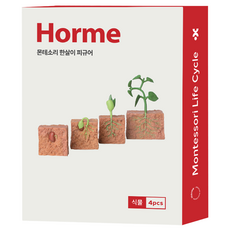 Horme 蒙特梭利植物生命週期公仔4件套組, 1套