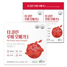 TheHealth The Clean Ruby Omega-3 78g, 1個, 120錠