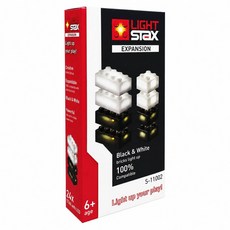 LIGHT STAX S-11002 黑白小顆粒補充包 24顆 未含充電底座, 1套