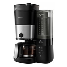 PHILIPS 飛利浦 全自動雙研磨美式咖啡機, 黑銀色, HD7900/50