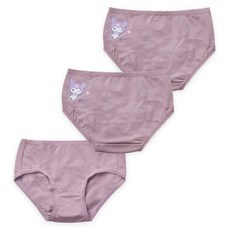 ONEDER 旺達棉品 莫代爾女童三角褲 3件組