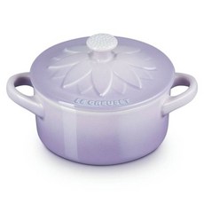 LE CREUSET 向日葵迷你圓烤盅 藍鈴紫, 1個