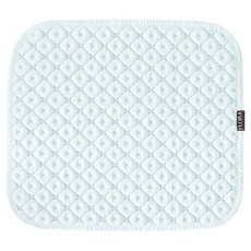플로라침구 국내산 3GO 3중직 듀라론 쿨 냉감 방석, 블루 다이아