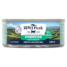 ZIWI Peak 滋益巔峰 經典主食罐系列 92%鮮肉貓罐, 85g, 1個, 羊肉 + 鹿肉