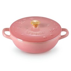 LE CREUSET 星辰之光 迷你媽咪鍋烤盅 薔薇粉, 1個, 12cm