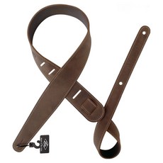 LM Products 經典皮革吉他背帶 棕色 LS-2304W, 1個