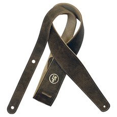 LM Products 砂岩皮革吉他背帶 Chocolate LS-2304SS, 1個