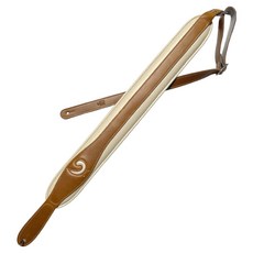 LM Products 高級貝斯吉他背帶 Blonde E-XCLEF SLIM, 1個