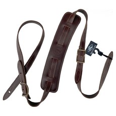 LM Products 復古肩墊吉他背帶 Mahogany VPP-M, 1個