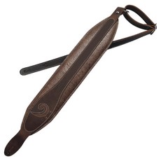 LM Products 高級貝斯吉他背帶 Brown E-XCLEFW, 1個