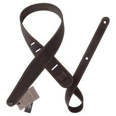 LM Products 經典皮革吉他背帶 Chocolate LS-2304H, 1個