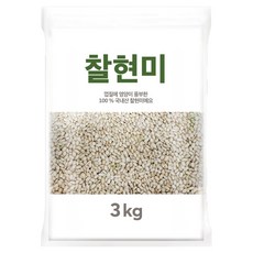 대구농산 국내산 찰현미, 3kg, 1개