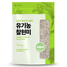 대구농산 국내산 농민의 정성으로 재배한 유기농 찰현미, 1.2kg, 1개