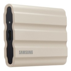 Samsung 三星 T7 Shield 移動固態硬碟 奶茶色, MU-PE1T0K/WW, 1TB