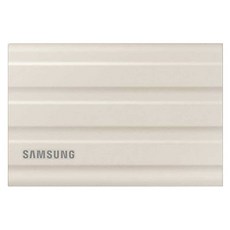 Samsung 三星 外接式SSD固態硬碟 Type-C USB 3.2 Gen 2 奶茶棕, T7 Shield, 2TB