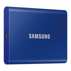 Samsung 三星 外接式SSD固態硬碟 Type-C USB 3.2 Gen 2 靛青藍, T7, 1TB