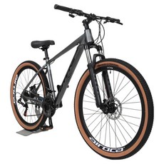 언테이크 레오니드7 블록2 MTB 자전거 알루미늄 디스크 브레이크 방문설치, 데즐 그레이, 1개, 175cm