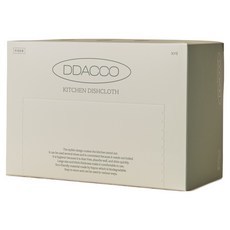 DDACCO 可水洗廚房紙巾盒裝 灰色, 1個, 30入