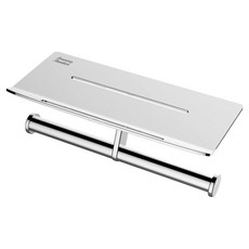 American Standard 不鏽鋼層架雙層衛生紙架 FH1060-0GAK450AW, 鉻色, 1個