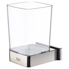 American Standard Cube P 配件杯 + 杯架組 FH0600-0KAK440AY, 緞面髮絲紋, 1套