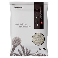 대구농산 깨끗한 100% 국내산 찹쌀, 3.8kg, 1개